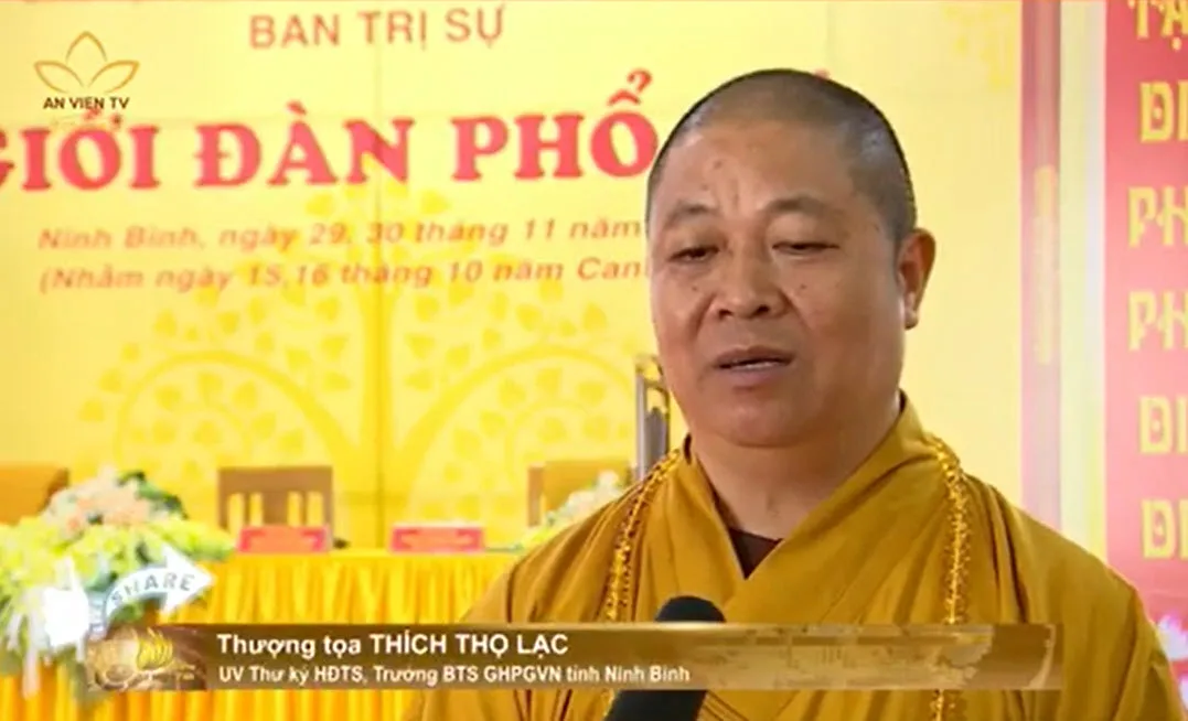NINH BÌNH: TRANG NGHIÊM TỔ CHỨC ĐẠI GIỚI ĐÀN PHỔ TẾ