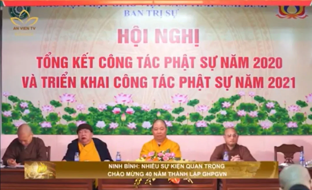Ninh Bình : Nhiều sự kiện chào mừng 40 năm thành lập Giáo hội Phật giáo Việt nam