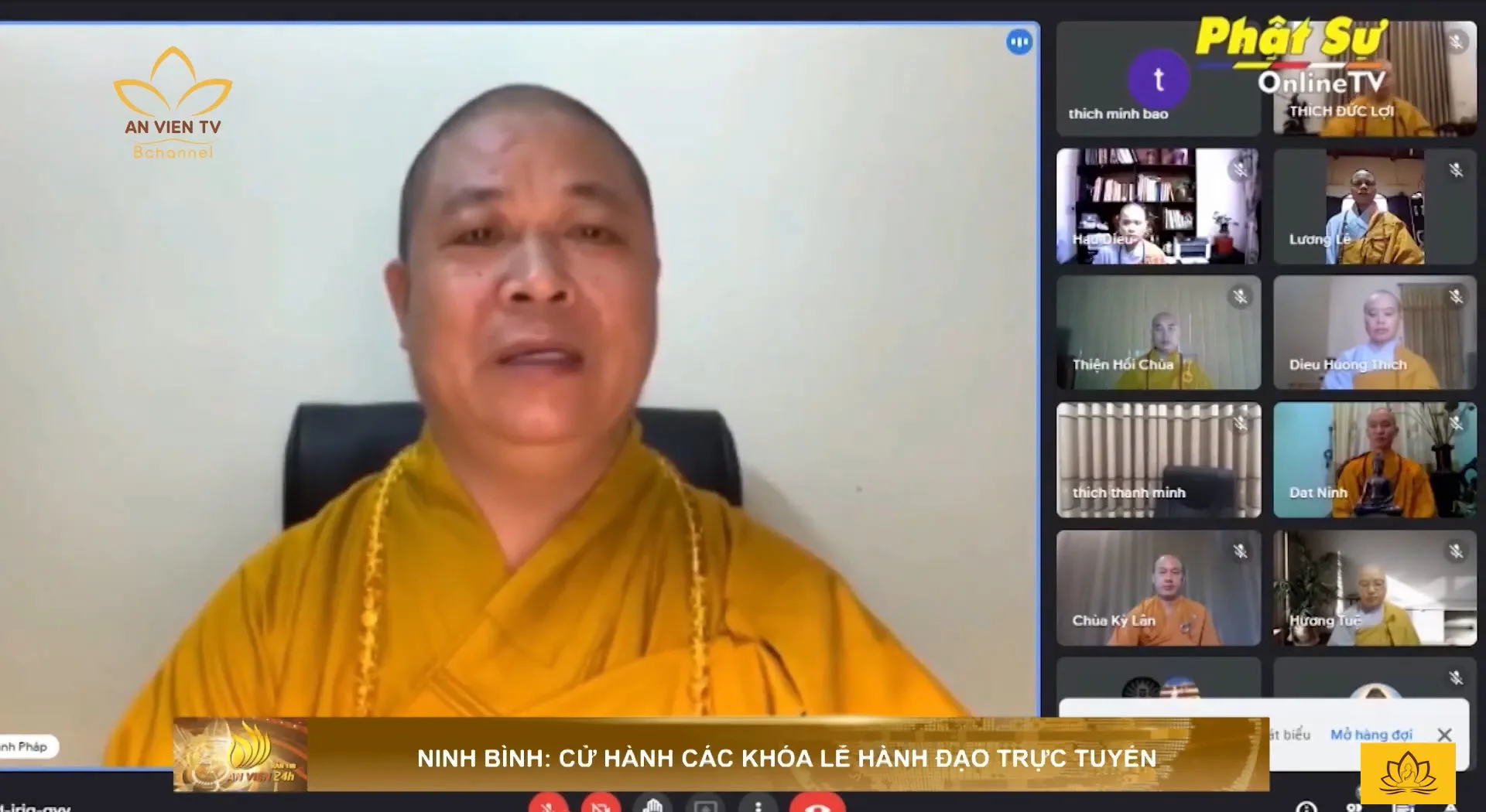 Ninh Bình cử hành các khóa lễ hành đạo trực tuyến
