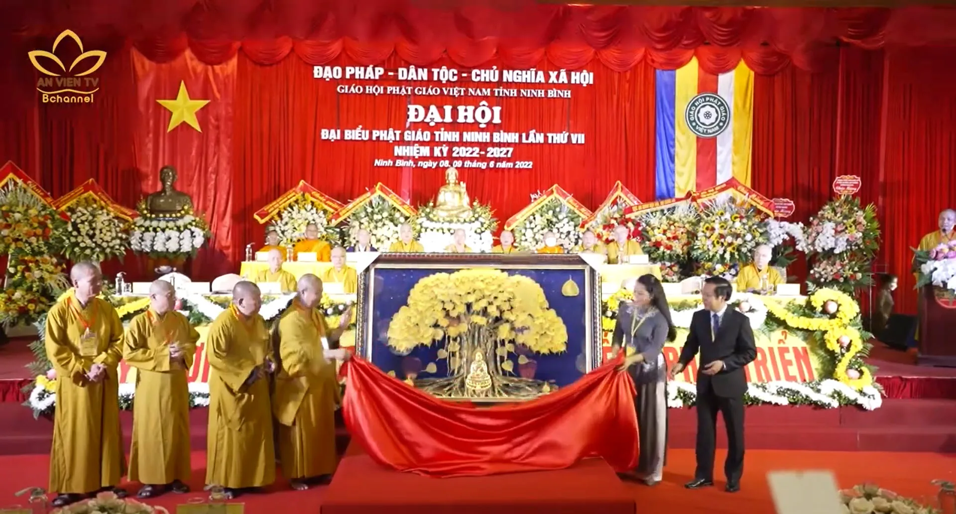 Toàn cảnh Đại Hội Phật Giáo Tỉnh Ninh Bình 2022-2027