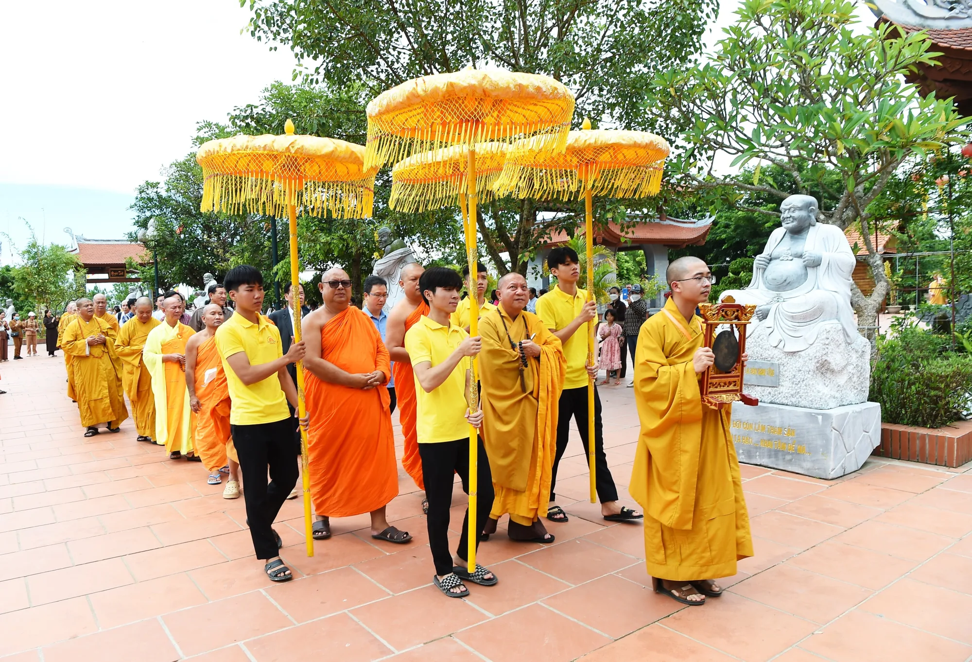 Chùa Đại Tuệ - Nghệ an : Trang trọng lễ cầu Quốc thái Dân an