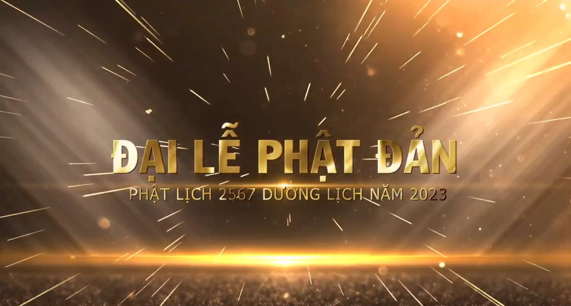 Nghệ An : Trailer Đại lễ Phật Đản phật lịch 2567 Dương lịch năm 2023 tại chùa Đại Tuệ