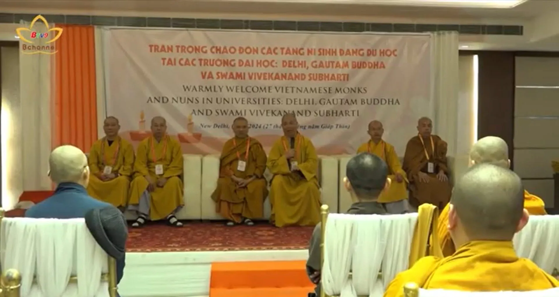 Ấn Độ : Ban Văn hoá TƯGH giao lưu với Tăng Ni sinh Việt nam đang học tập tại New Delhi