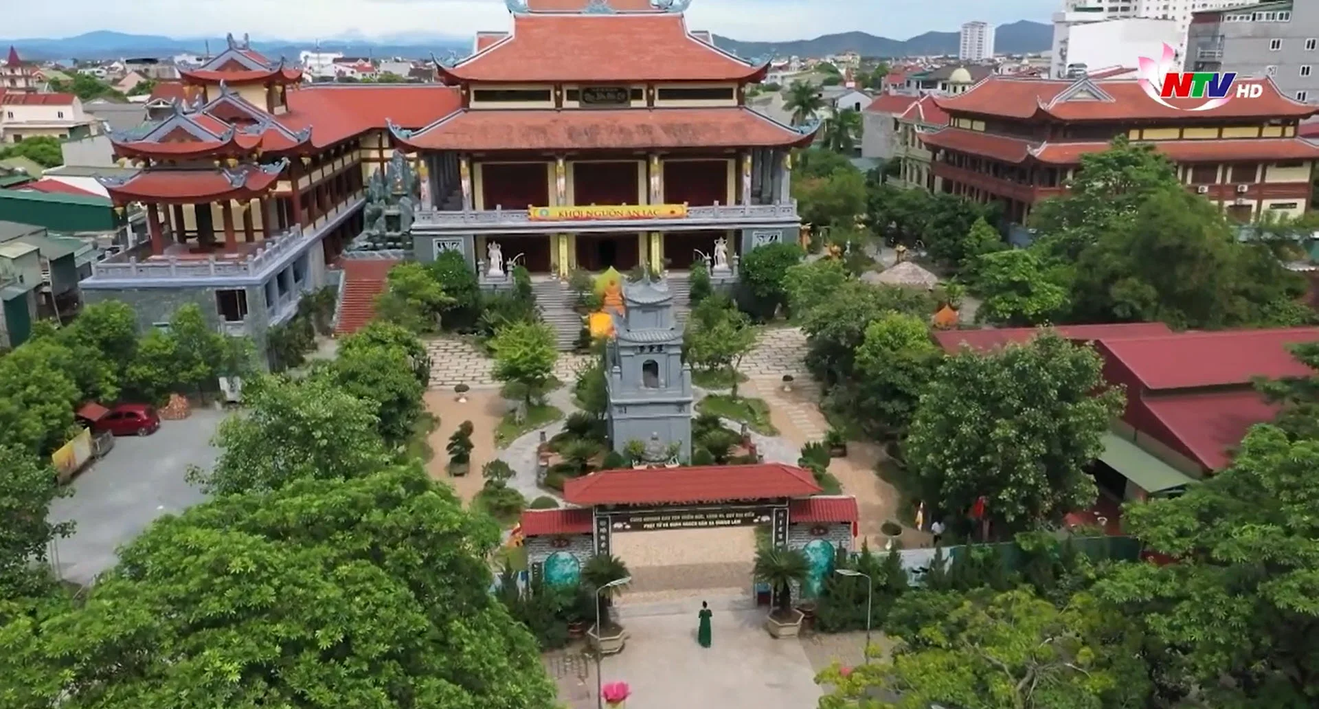 Linh thiêng cõi Phật: Diệc Cổ Tùng Lâm - Ngôi chùa linh thiêng giữa lòng Thành Vinh