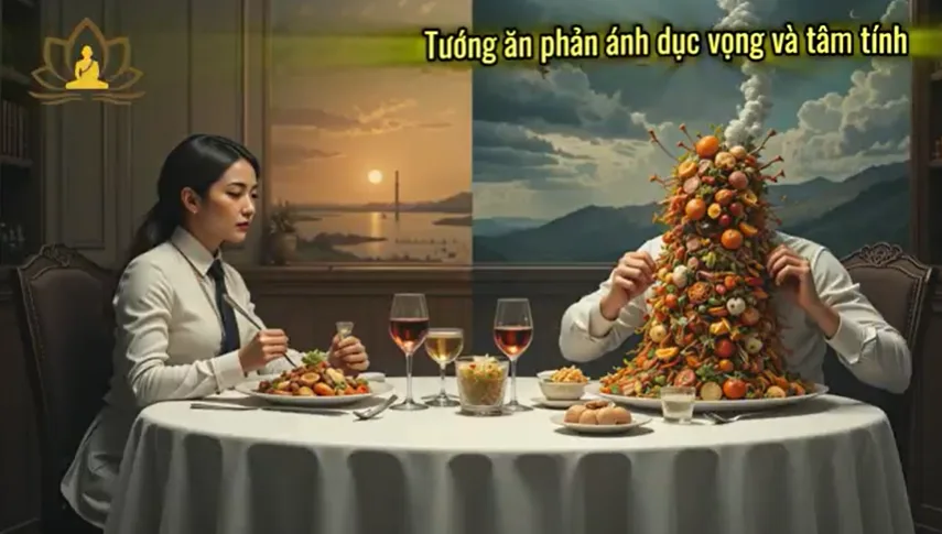 Tướng ăn quan trọng hơn tướng mặt, từ cách ăn nhìn rõ một người