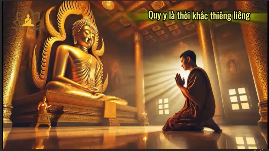 Quy y là thời khắc thiêng liêng