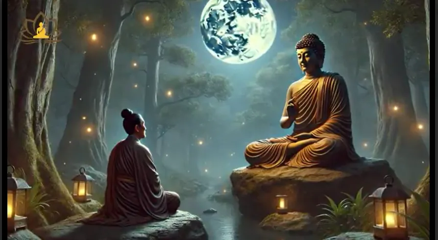 Ngắm trăng để thấy mình