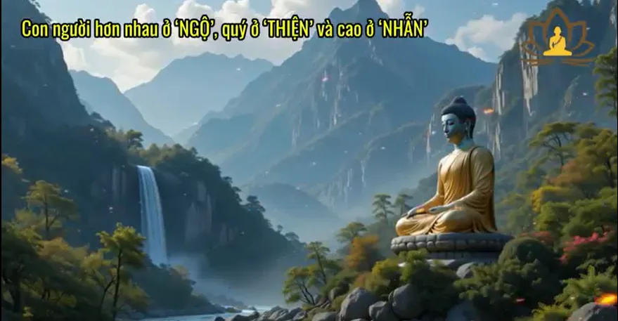 Cổ nhân từng răn dạy: con người hơn nhau ở ‘NGỘ’, quý ở ‘THIỆN’ và cao ở ‘NHẪN’