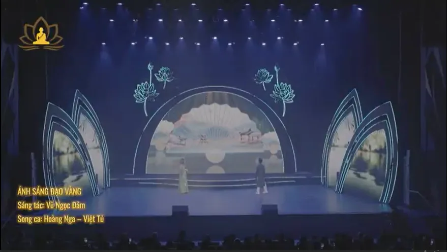 Ánh sáng đạo vàng - Sáng tác: Vũ Ngọc Đảm Song ca: Hoàng Nga – Việt Tú
