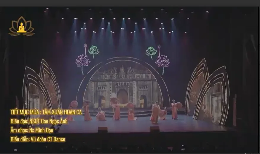 Tâm xuân hoan ca - Biên đạo: NSƯT Cao Ngọc Ánh - Âm nhạc: Ns Minh Đạo - Biểu diễn: Vũ đoàn CT Dance
