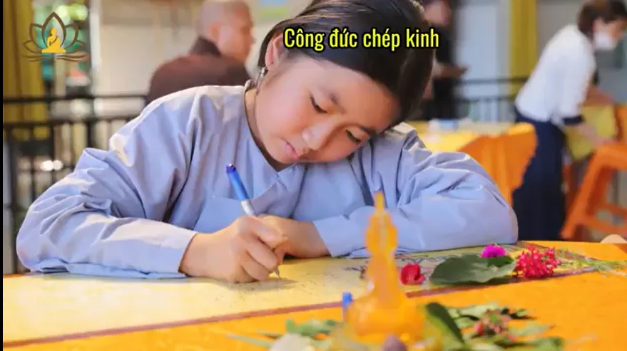 Công đức chép kinh