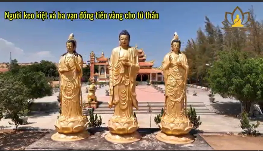 Người keo kiệt và ba vạn đồng tiền vàng cho tử thần