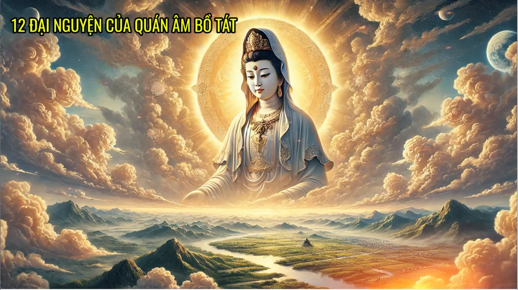 12 đại nguyện của Quán Thế Âm Bồ Tát