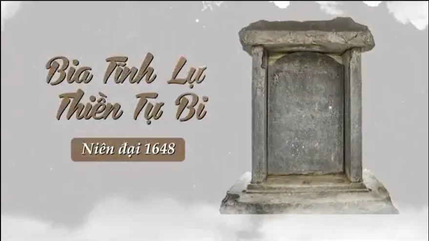 Bảo vật Quốc gia: Bia Tĩnh Lự Thiền Tự Bi