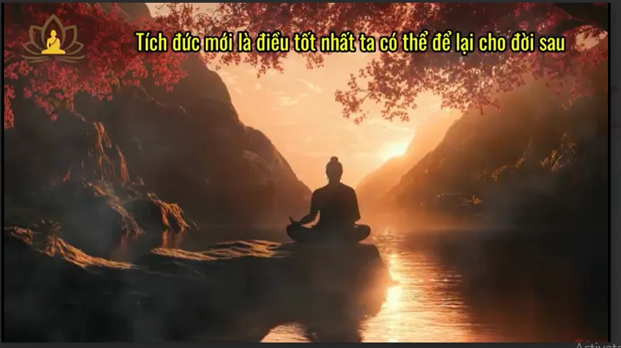 Tích đức mới là điều tốt nhất ta có thể để lại cho đời sau