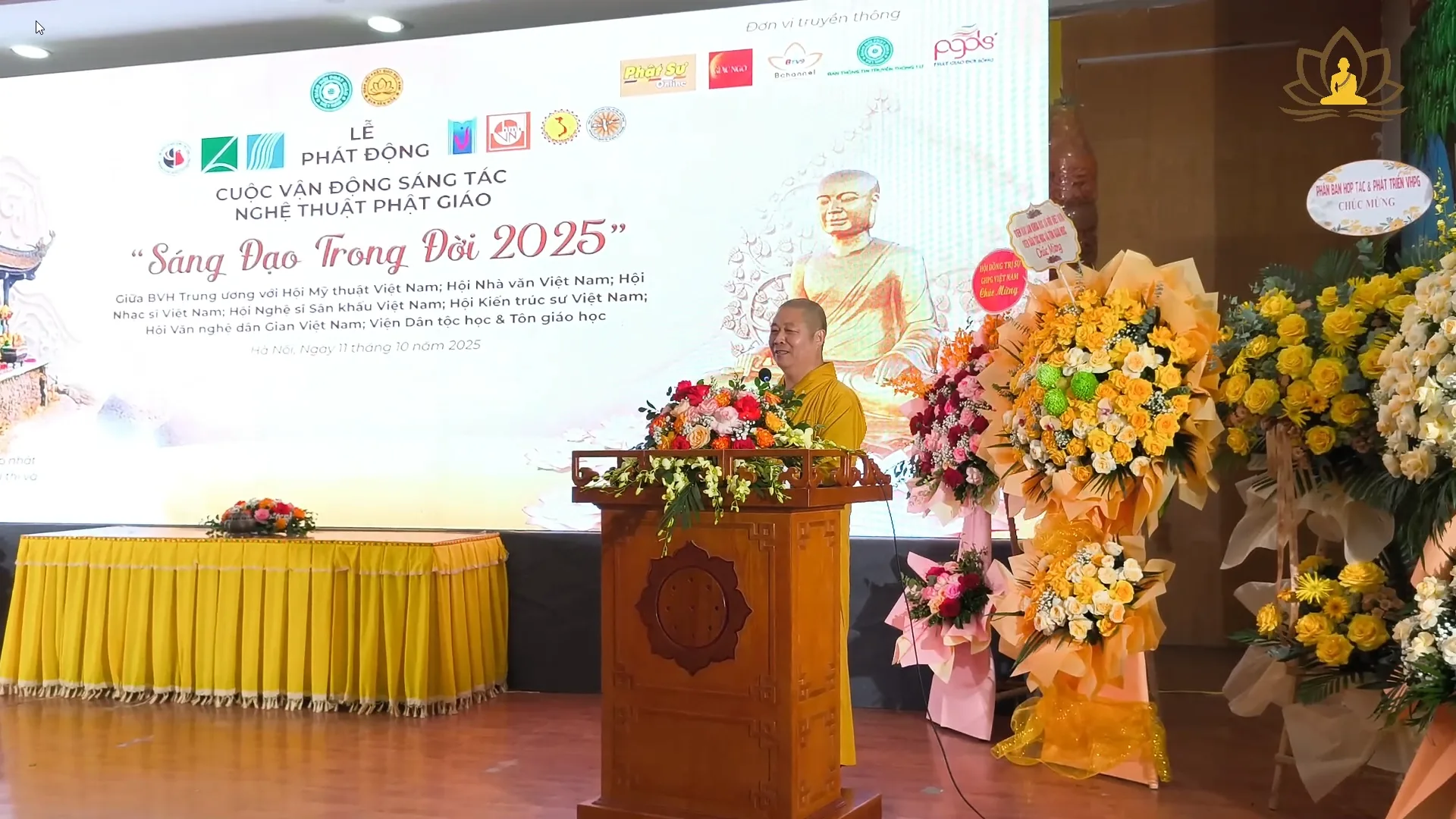 Lễ ký kết hợp tác và phát động Cuộc vận động sáng tác Nghệ thuật Phật giáo “Sáng Đạo trong đời”