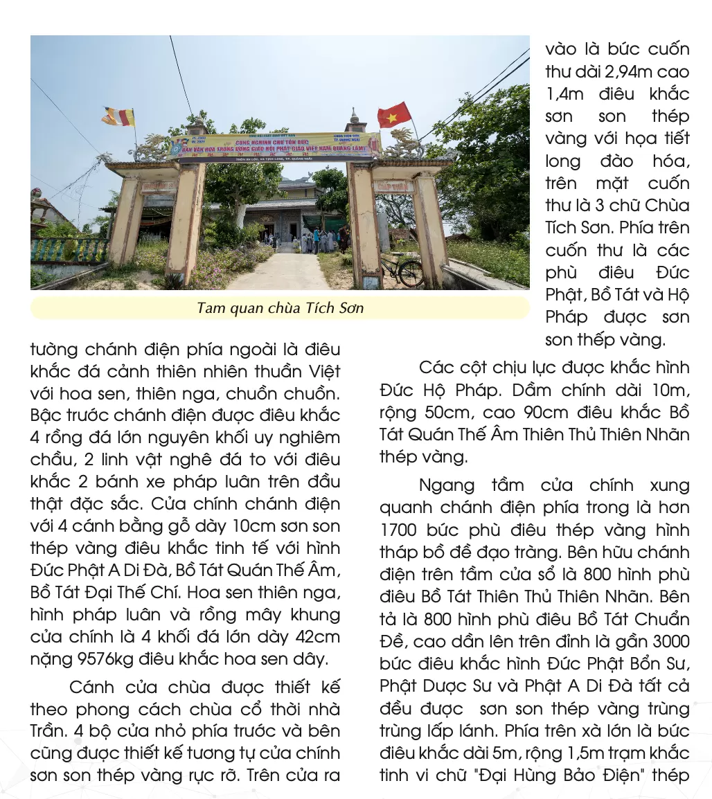 Chùa Tích Sơn - Quảng Ngãi