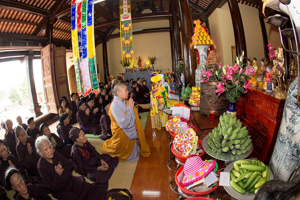 Lễ an vị Phật chùa Linh Phong