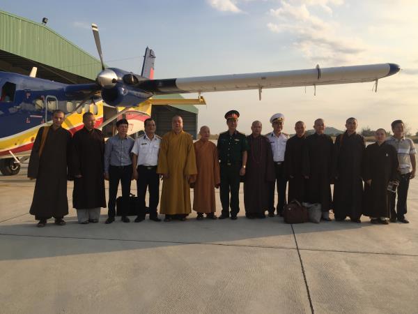 Khánh Hòa: Lễ An vị Xá Lợi Phật và cầu siêu tại đảo Trường Sa Lớn