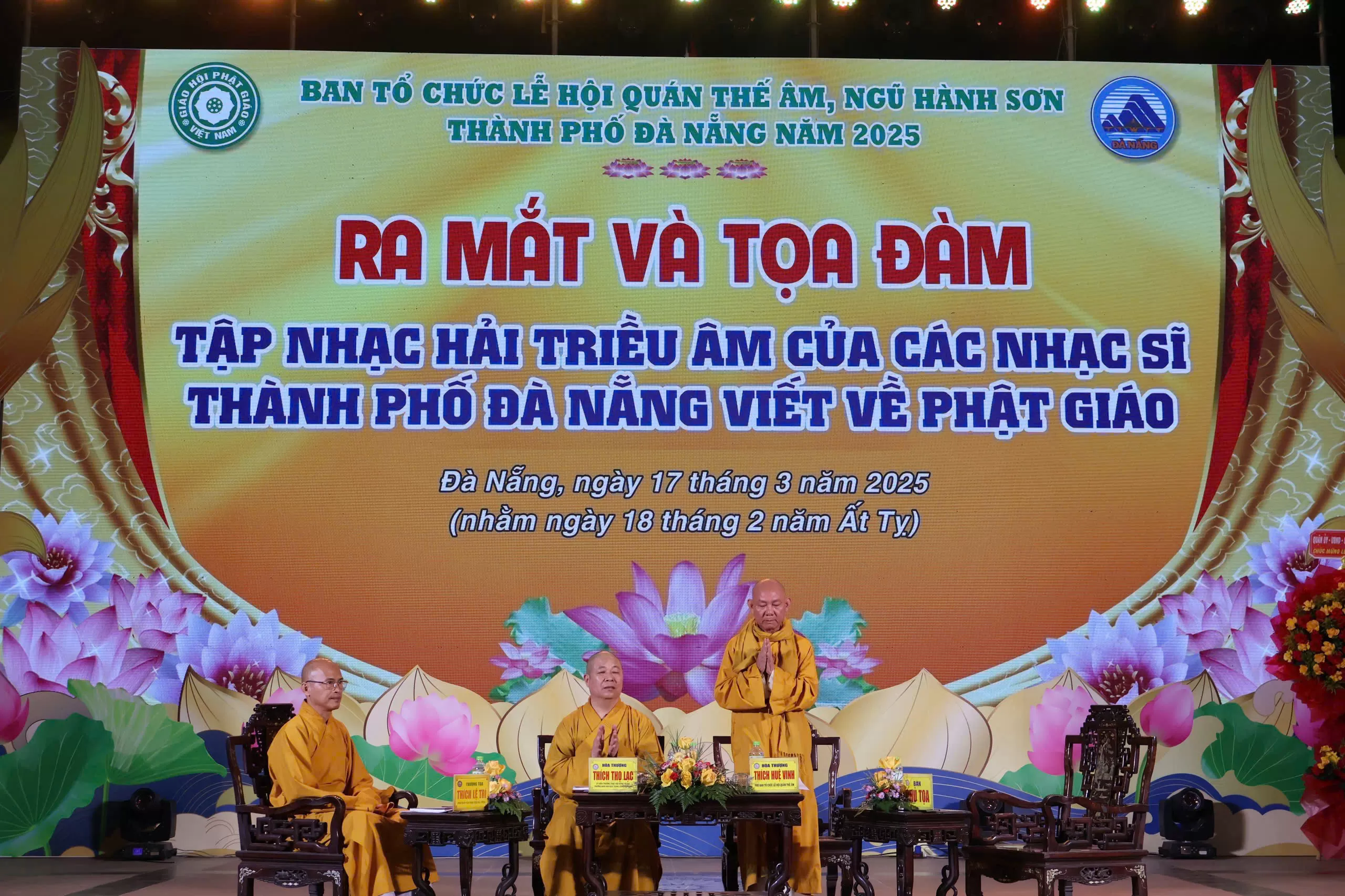 Ban Văn hoá GHPGVN TP.Đà Nẵng ra mắt và Tọa đàm “Tuyển tập âm nhạc Hải Triều Âm”