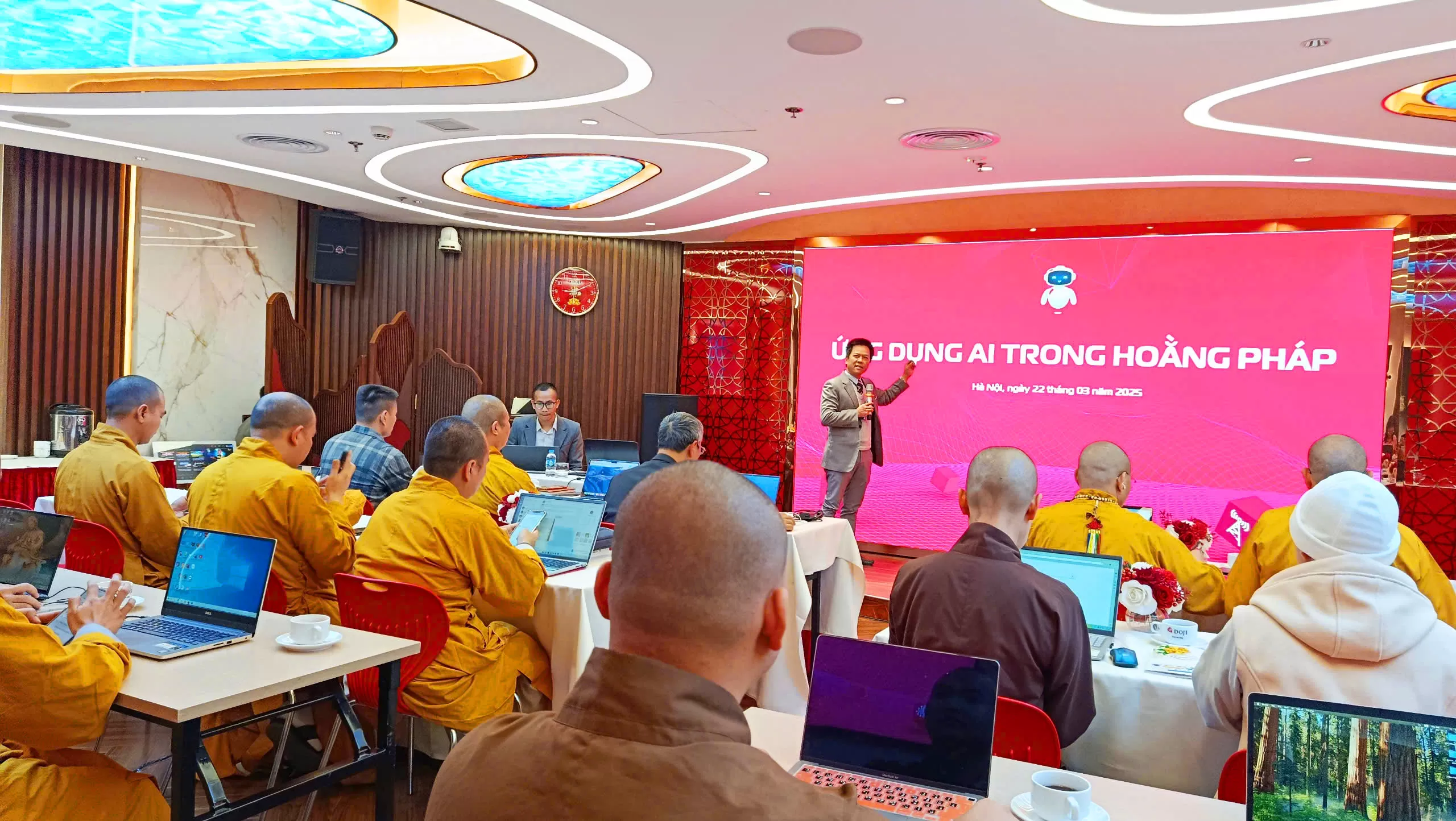 Ban Văn hoá Trung ương GHPGVN tổ chức chương trình đào tạo: Ứng dụng Trí tuệ nhân tạo (AI) trong hoằng Pháp