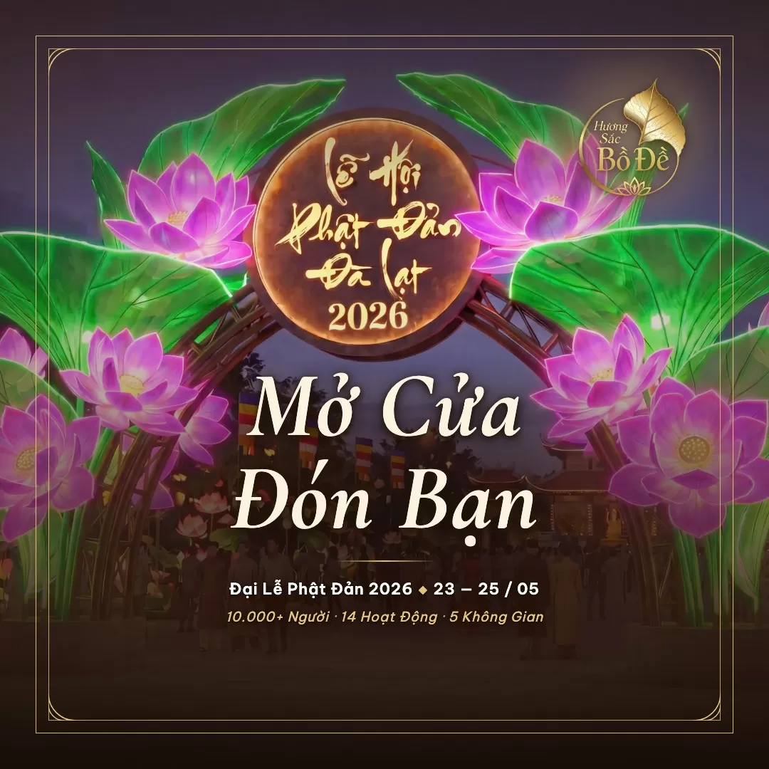 Thông cáo báo chí về Đại lễ Phật đản Vesak 2026 tại Đà Lạt, tỉnh Lâm Đồng