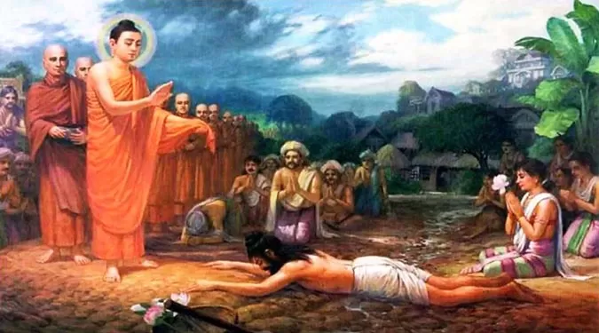 Truyện cổ Phật giáo: Hoa sen tự thân