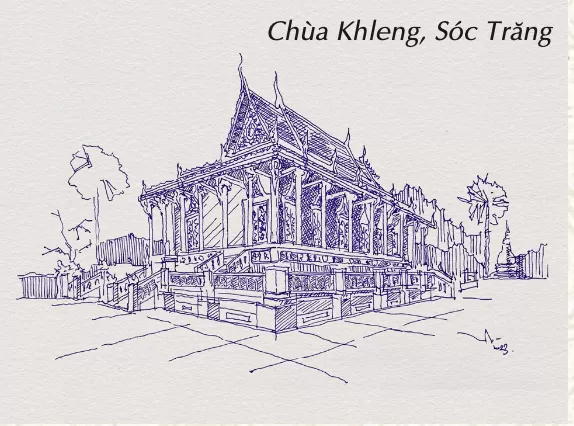 Chùa Kh'leang - Nét độc đáo của ngôi chùa Khmer cổ ở Sóc Trăng