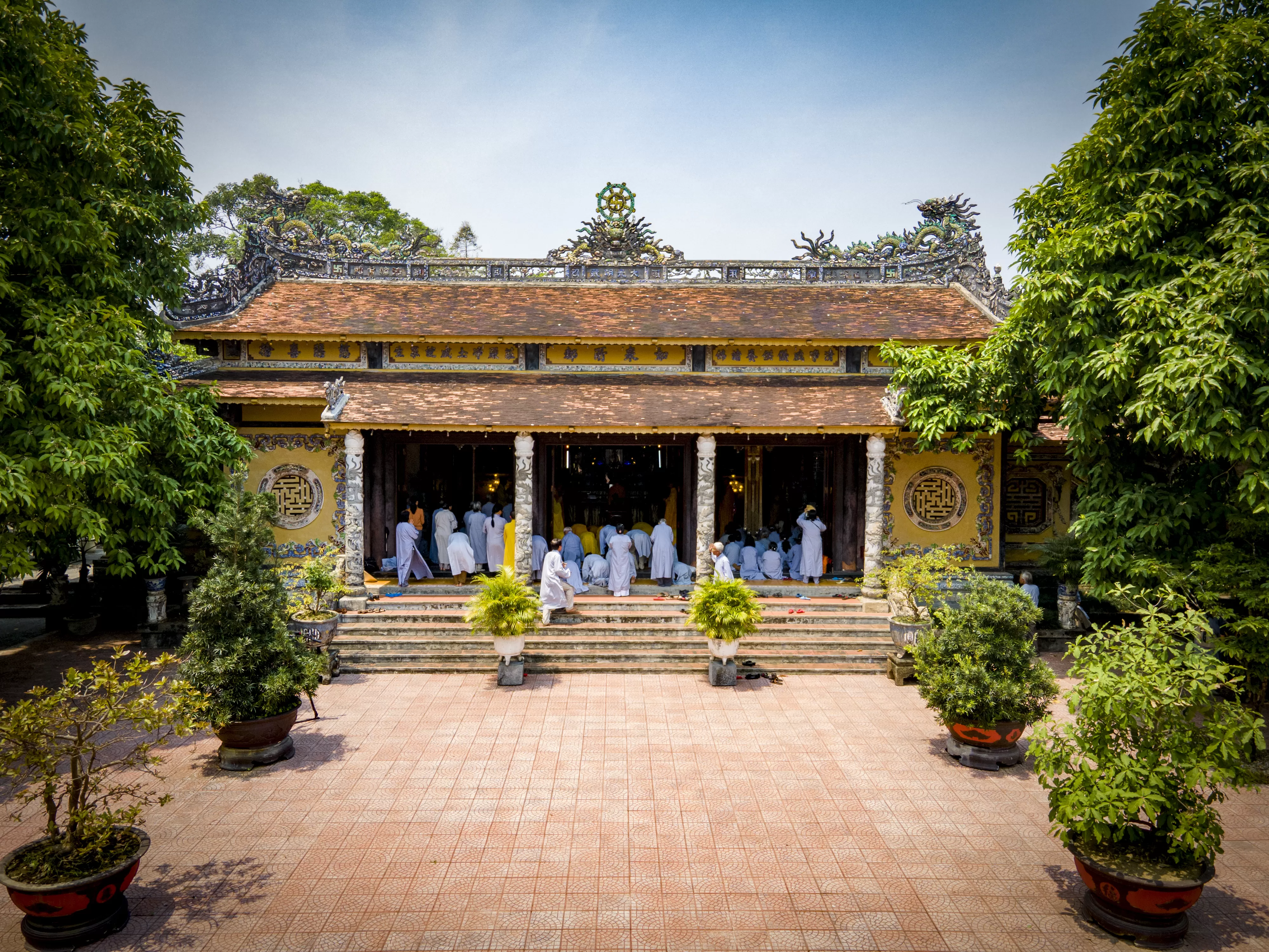 Đặc điểm cấu trúc khung gỗ trong ngôi chùa Việt truyền thống vùng Trung Trung Bộ