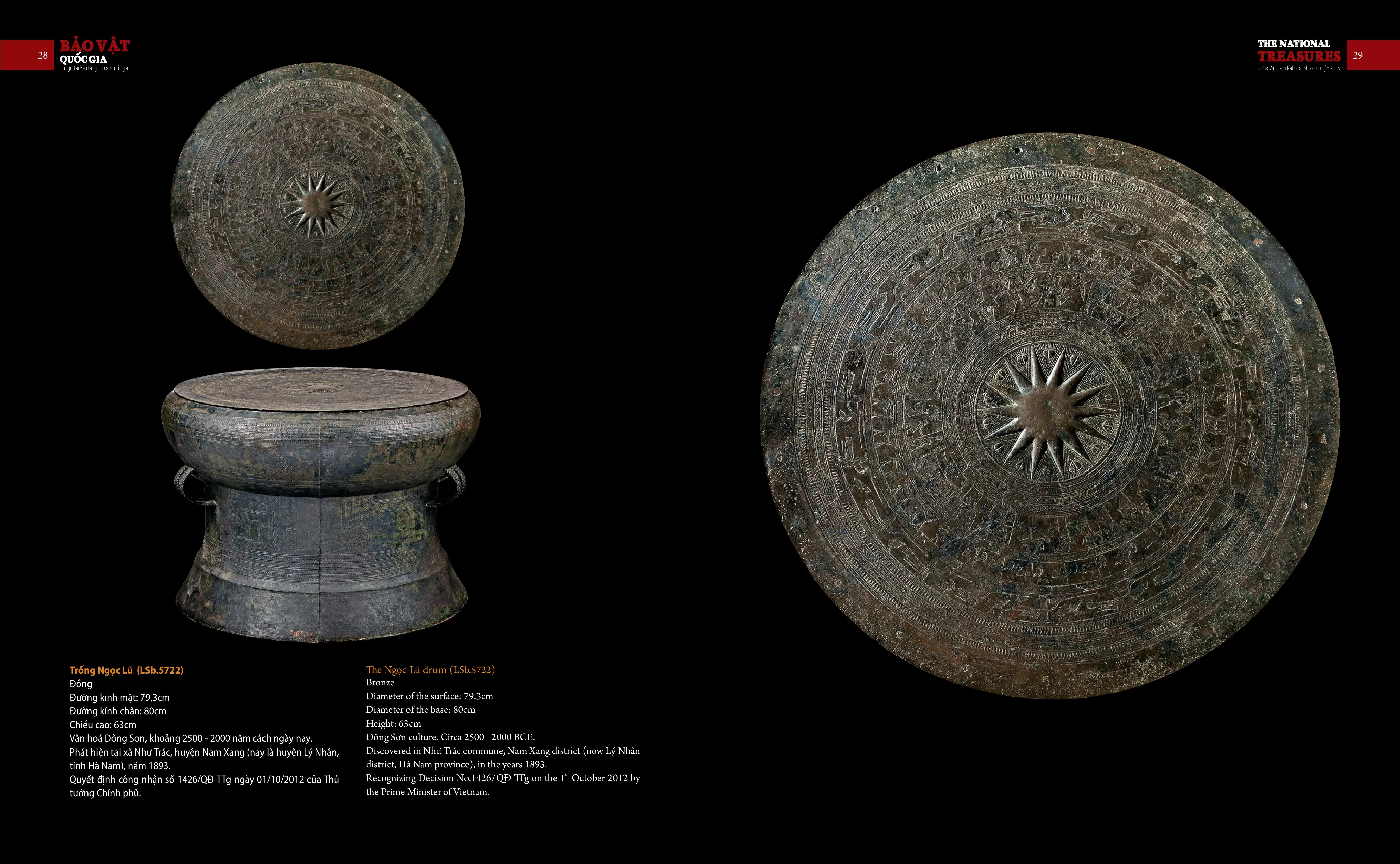 Bảo vật Quốc gia: Trống Ngọc Lũ