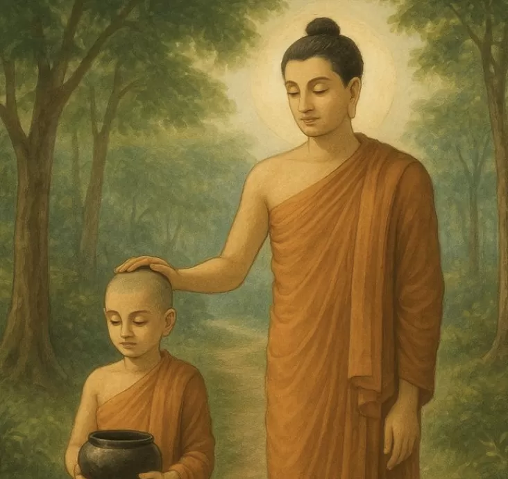 Truyện cổ Phật giáo: La Hầu La xuất gia