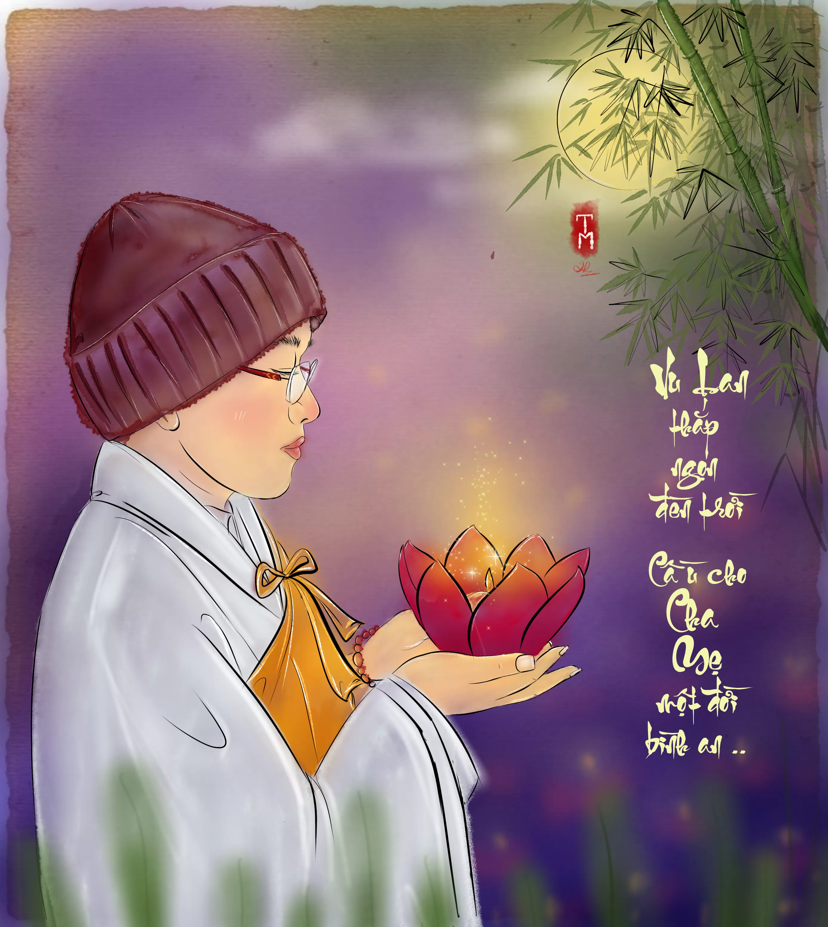 Lược ý nghi thức  "Phóng liên đăng" trong Đại lễ Vu lan  Phật giáo Bắc truyền