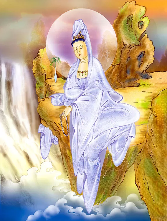 33 Hoá thân Quán Thế Âm Bồ Tát: 8. Long Kiến Quán Âm