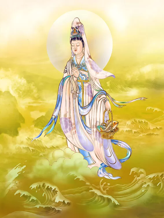 33 Hoá thân Quán Thế Âm Bồ Tát: 10. Ngư Lam Quán Âm – Hóa thân Tiểu Vương.