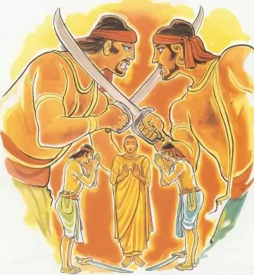 Kinh Pháp cú: I. Phẩm Song Yếu - 4.	Không Lấy Oán Trả Oán