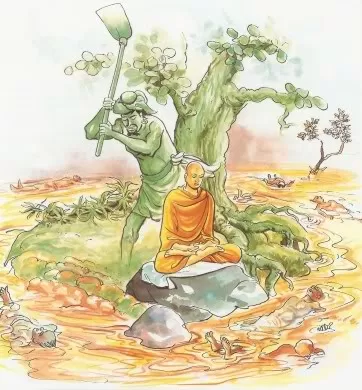 Kinh Pháp cú: II. Phẩm Không Phóng Dật.  3. Châu-Lợi-Bàn-Ðặc
