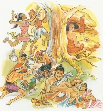 Kinh Pháp cú: II. Phẩm Không Phóng Dật. 4.	Ngày Lễ Của Kẻ Ngu