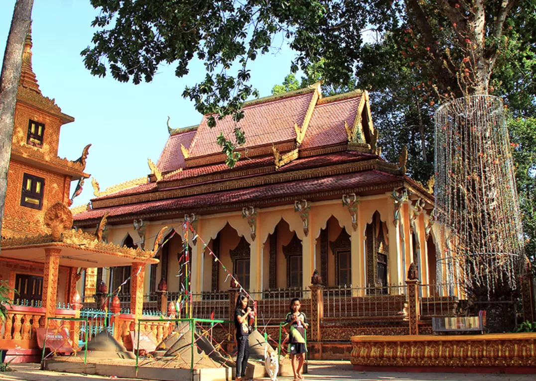 POTHI SÔMROM - Nét đặc trưng của kiến trúc Phật giáo Nam Tông Khmer