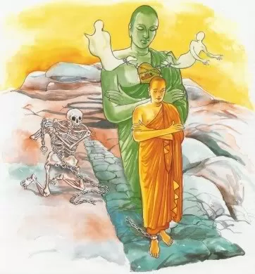 Kinh Pháp cú: II. Phẩm Tâm. 4.Hộ CháuTăng