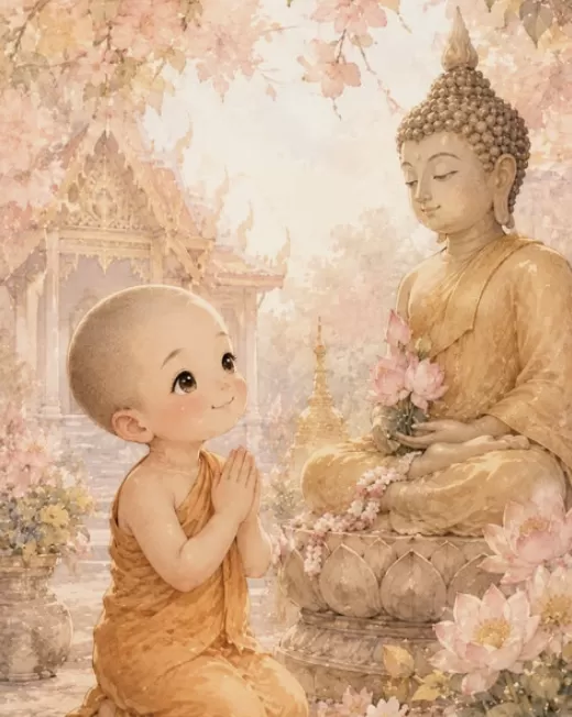 Truyện cổ Phật giáo: Phật ở đâu ?