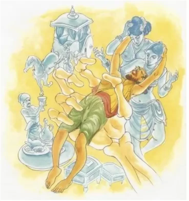 Kinh Pháp cú: IV. Phẩm Hoa: 4. Người Tôn Vinh Chồng