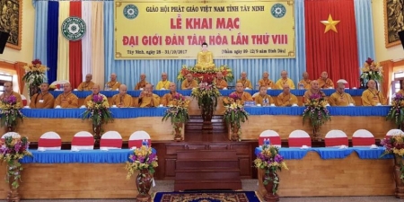 Tây Ninh: Khai mạc Đại Giới đàn Tâm Hòa VIII