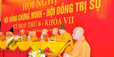 Hội nghị kỳ 6 khoá VII Hội đồng Chứng minh – Hội đồng Trị sự