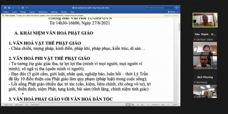 Ứng dụng văn hoá Phật giáo trong cuộc sống