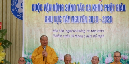 Cuộc vận động sáng tác ca khúc Phật giáo khu vực Tây Nguyên 2019-2020