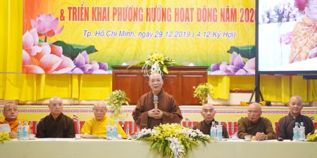 Hội nghị tổng kết hoạt động Phật sự năm 2019 của Ban Hoằng pháp TƯ GHPGVN