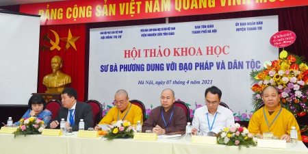 Hà Nội: Hội thảo khoa học Sư bà Phương Dung tại Viện nghiên cứu Tôn giáo - Phật tử Việt nam