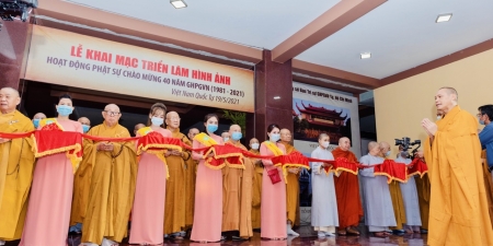 TP.HCM: Ban Văn hóa Phật giáo thành phố tổ chức triển lãm chào mừng 40 năm ngày thành lập GHPGVN