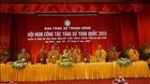 Ninh Bình: Hội nghị công tác Tăng sự toàn quốc 2015