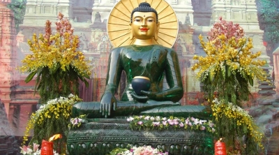 Lễ an vị tượng Phật Ngọc Hòa Bình thế giới tại chùa Đại Tuệ